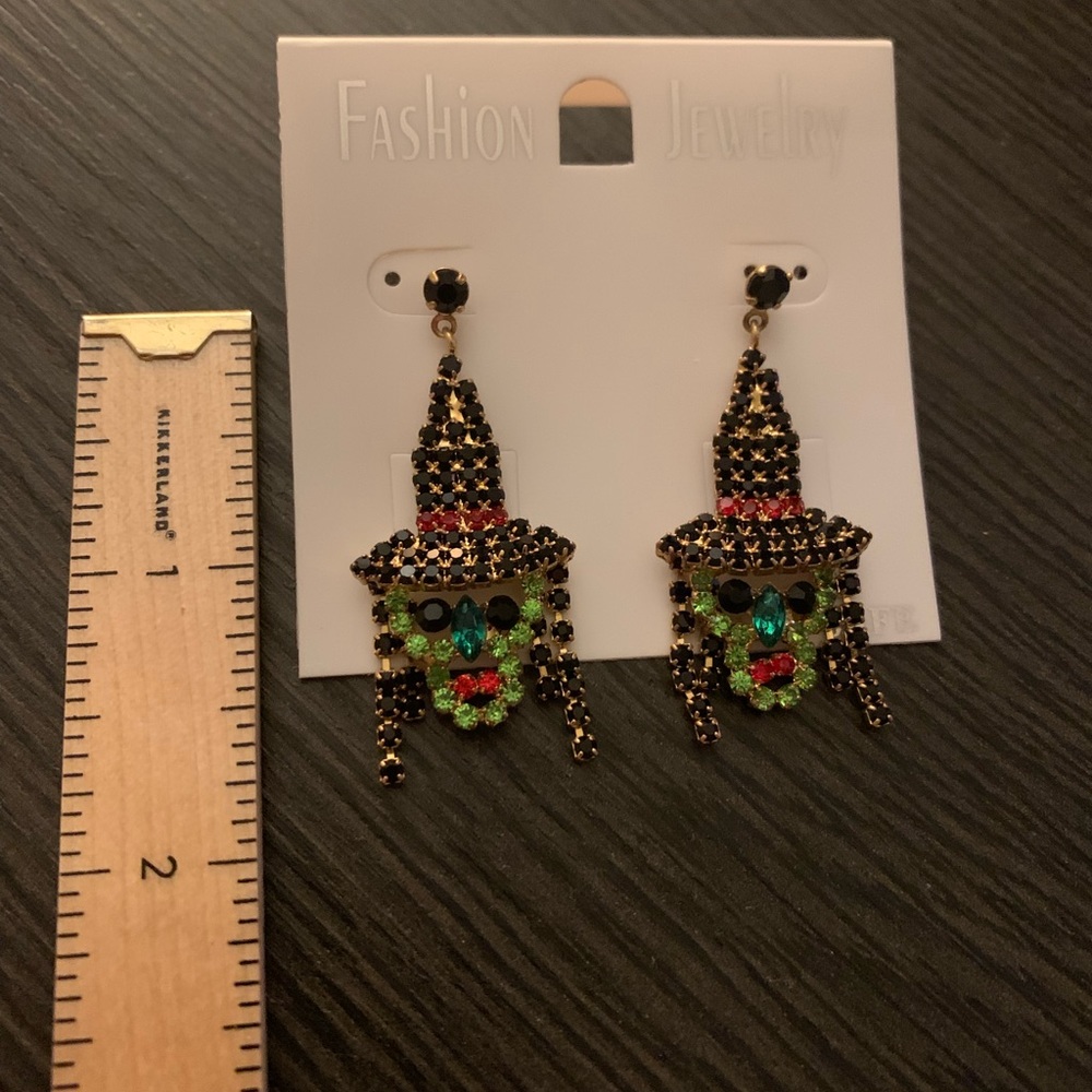 Halloween Witch Earrings